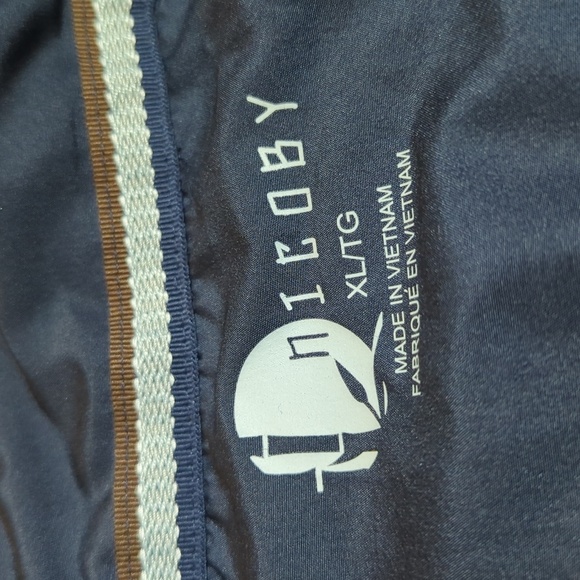 Nicoby Alpine 3 Button Long Sleeve Pullover Henley Size XL in Dark Blue - Picture 3 of 8